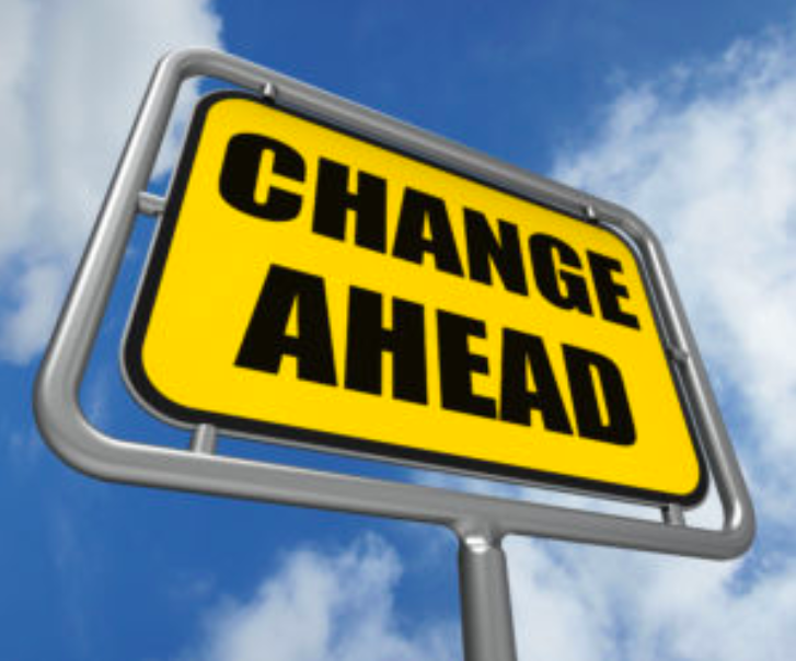 Change Ahead